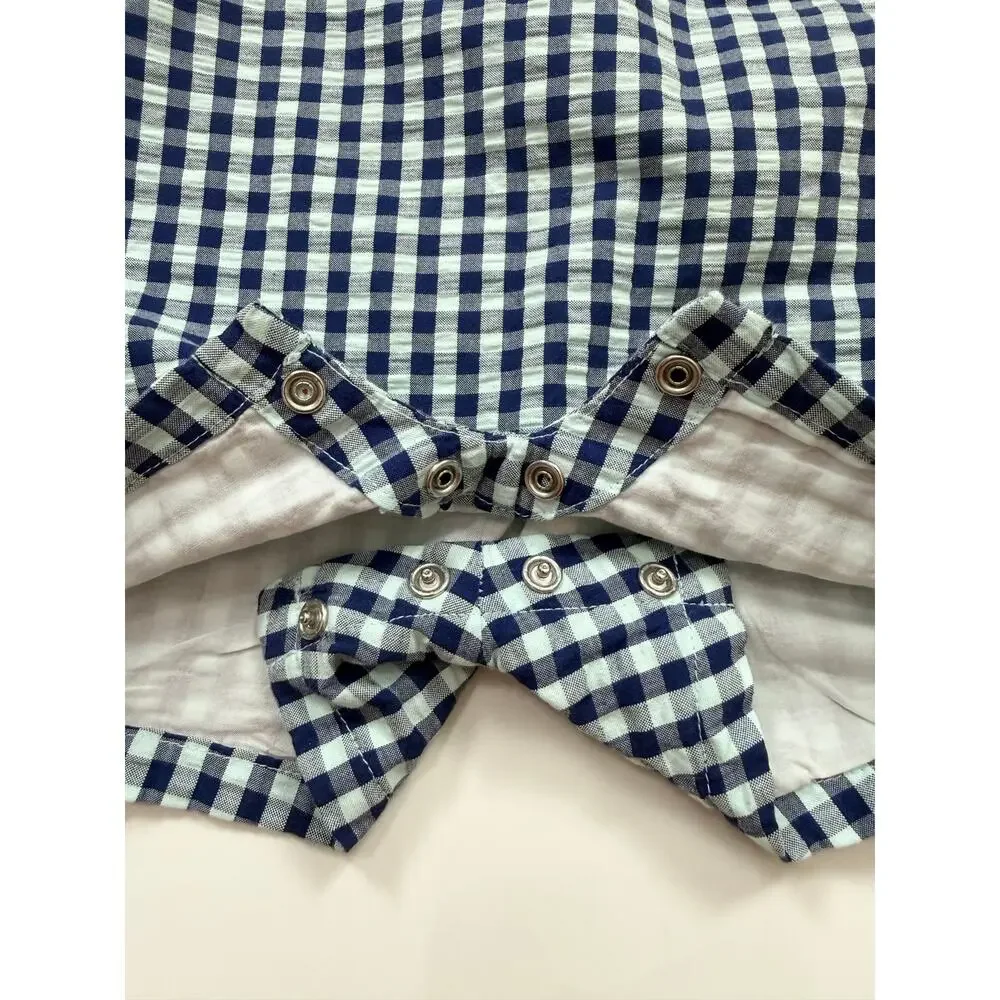 Janie and Jack Gingham Shortall